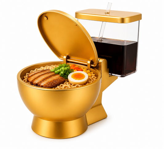 Golden Throne 2-in-1 Ramen Bowl